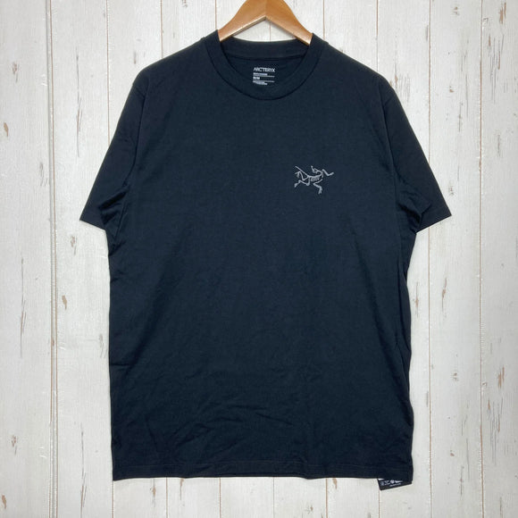 【Men's M ブラック系】 Arcteryx ( アークテリクス ) クラッグ SL コットン ショートスリーブ Kragg SL Cotton SS SUPIMAコットン｜160gsm コットン ウェア トップス インナー シャツ ショートスリーブTシャツ ク