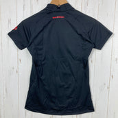 【Women's S ブラック系】 Mammut ( マムート ) イリニサ ライト ジップ Tシャツ Illiniza Light Zip T-Shirt ポリエステル ウェア トップス インナー シャツ ショートスリーブシャツ 化繊 ポーラテック・パワードライ z0