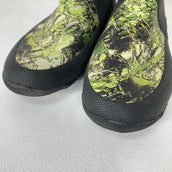 【Unisex M グリーン系】 日本野鳥の会 バードウォッチング 長靴 カモフラージュ フットウェア ワークブーツ z00060505 カモフラージュ ワークブーツ フットウェア