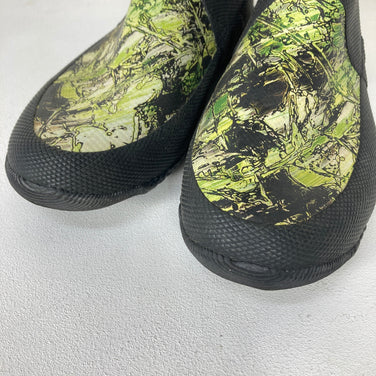 【Unisex M グリーン系】 日本野鳥の会 バードウォッチング 長靴 カモフラージュ フットウェア ワークブーツ z00060505 カモフラージュ ワークブーツ フットウェア