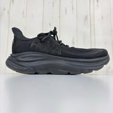 【Men's 25.5cm ブラック系】 Hoka Oneone ( ホカ オネオネ ) クリフトン 10 ワイド CLIFTON 10 WIDE フットウェア ロードランニングシューズ z00055408  ロードランニングシューズ フットウェア