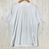 [Men's M White] 2021 Patagonia Capilene Cool Daily Shirt WHI Polyester Wear Top Inner Shirt Short Sleeve T-Shirt Crew Neck