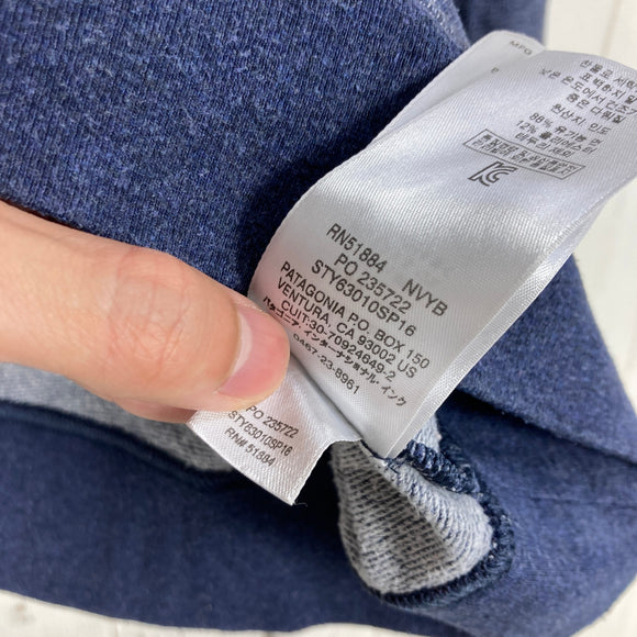 【Boy's XL ネイビー系】 2016 Patagonia ( パタゴニア ) オーガニックコットン イージーフーディ Organic Cotton Easy Hoodie オーガニックコットン ウェア トップス インナー シャツ フーディ コットン z00061