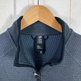 Mountain Hardwear Men's Polartec Power Grid Half Zip Jacket, Gray, Polyester, Outerwear