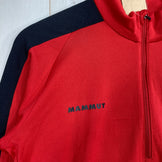 【Men's S レッド系】 Mammut ( マムート ) パフォーマンス サーマル ジップ ロングスリーブ ポリエステル ウェア トップス インナー シャツ ロングスリーブシャツ 化繊 z00059468  化繊 ロングスリーブシャツ インナー シャツ トップ