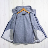 【Women's L ネイビー系】 Mammut ( マムート ) ヤンパ アドバンスド ミッドレイヤー フーデッド ジャケット  Yampa Advanced ML Hooded Jacket ポリエステル 1010-22240 Women's  フリース アウター