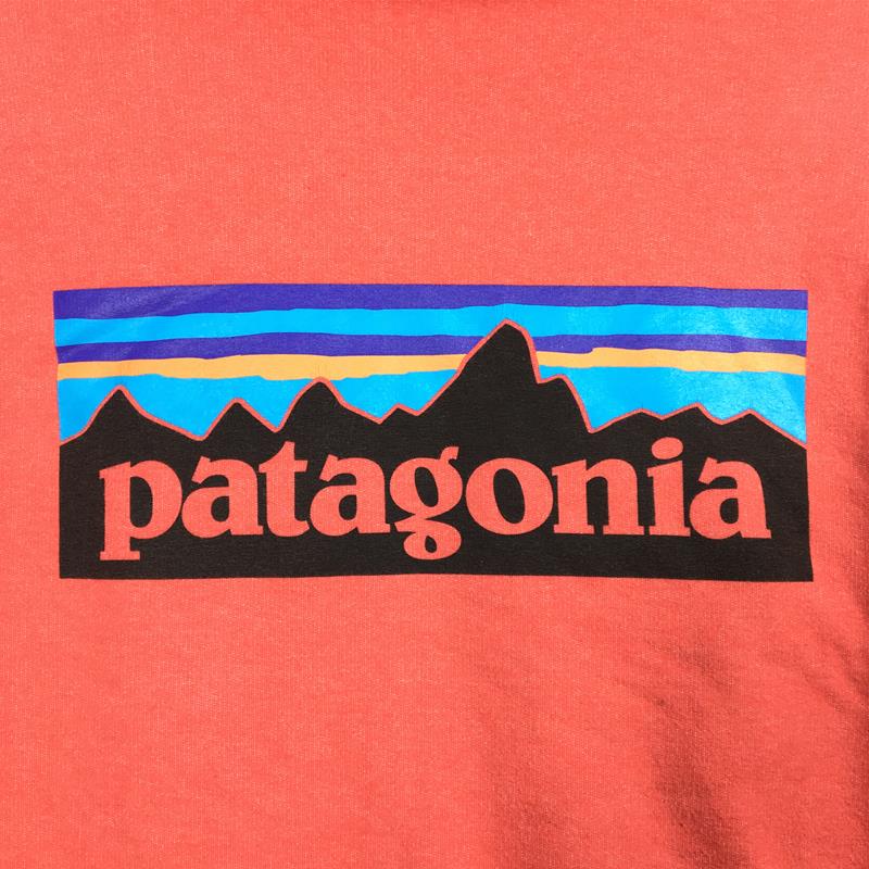 【Men's S レッド系】 Patagonia ( パタゴニア ) P-6 ロゴ ミッドウェイト フルジップ フーデッド スウェットシャツ P-6 Logo Midweight Full-Zip Hooded Sweatshirt パーカー フーディ 生産終了モ