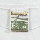 【Unisex S ホワイト系】 1990s Patagonia ( パタゴニア ) FADVEN Adventure & Fieldlife Forum ベネフィシャル ティー Beneficial T's ビンテージ オリジナル 入手困難 白タグ 90年代初頭 イ-8