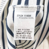 【Women's L ブルー系】 Montbell ( モンベル ) Wic.ボーダー ロングスリーブt 長袖 ウィックロン Tシャツ 1114544 Asian Women's IV/DN 化繊 ロングスリーブTシャツ クルーネック インナー シャツ トップス ウェ - 【公式】2ndGEAR（セカンドギア）Webショップ【登山用品・アウトドア用品専門 買取販売店】