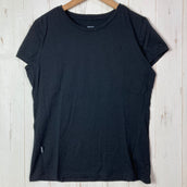 【Women's M ブラック系】 Icebreaker ( アイスブレーカー ) スーパーファイン ウルトラライト 150 ティー メリノウール ウェア トップス インナー シャツ ショートスリーブTシャツ クルーネック ウール z00055019  ウール ショート