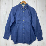 【Men's M ネイビー系】 Foxfire ( フォックスファイヤー ) ロングスリーブ ウールシャツ Long Sleeve Wool Shirt ウール混 日本製 ウール ウェア トップス インナー シャツ ロングスリーブシャツ ウール z00060428