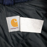 【Men's M ネイビー系】 1990s Carhartt ( カーハート ) アークティック キルテッド ダック ベスト Arctic Quilted Duck Vest Midnight 希少カラー 入手困難 コットン ウェア トップス ベスト コットン z0 - 【公式】2ndGEAR（セカンドギア）Webショップ【登山用品・アウトドア用品専門 買取販売店】