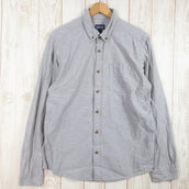 【Men's M グレー系】 Patagonia ( パタゴニア ) ロングスリーブ ブラフサイド シャツ Long Sleeved Bluffside Shirt オーガニックコットン 53791 International Men's コットン ロングスリー - 【公式】2ndGEAR（セカンドギア）Webショップ【登山用品・アウトドア用品専門 買取販売店】