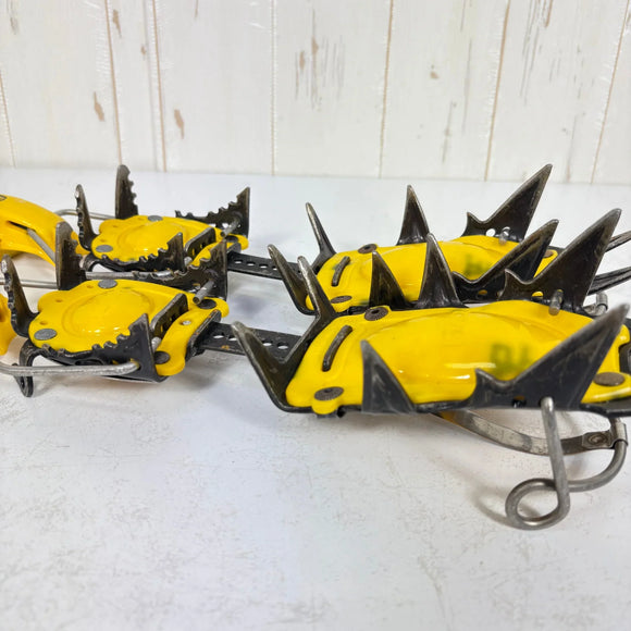 【OneSize イエロー系】 Grivel ( グリベル ) G12 オーマチック スーパーナロ－ O-Matic Super Narrow ウィンターギア クランポン アイゼン z00059383  クランポン アイゼン ウィンターギア