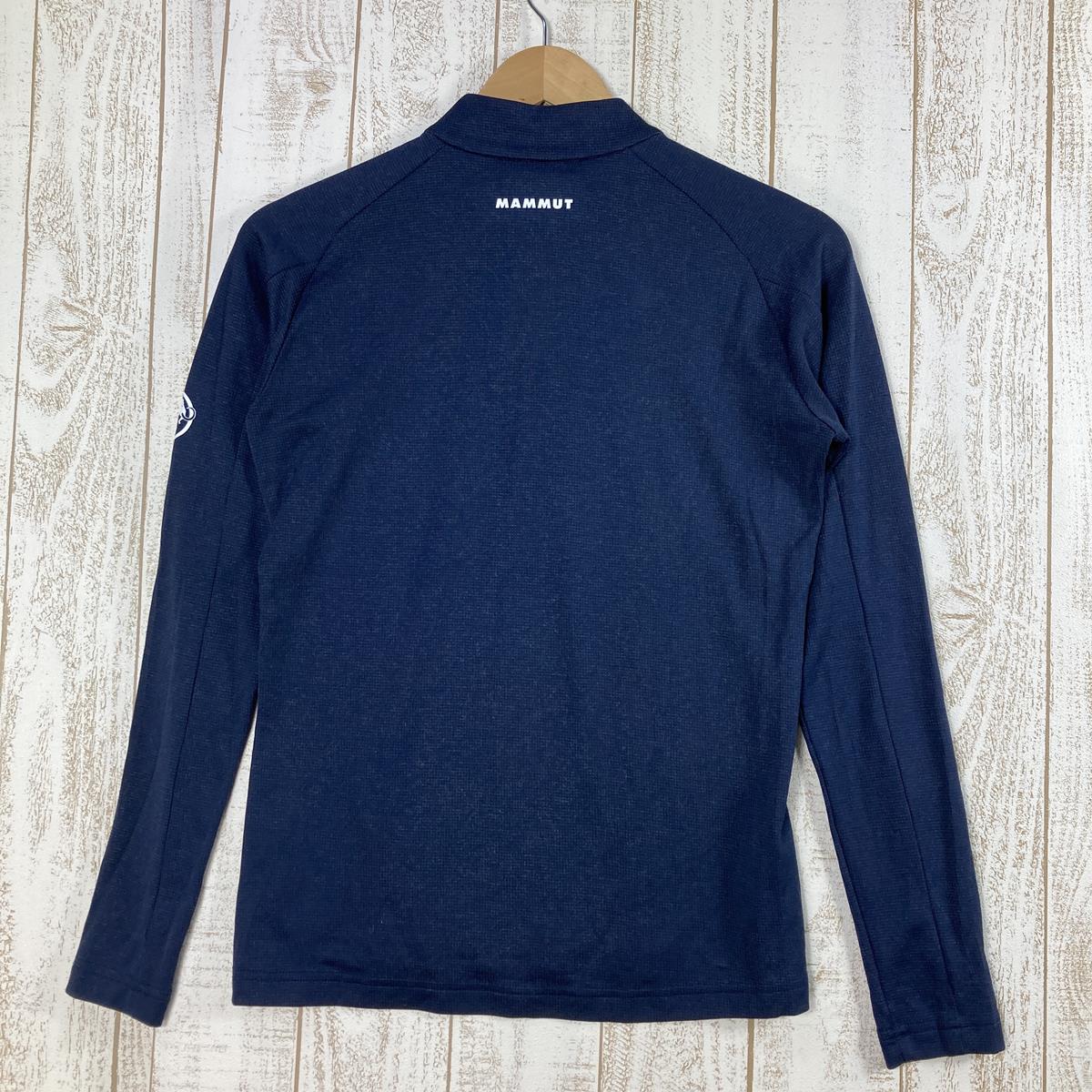 【Women's M ネイビー系】 Mammut ( マムート ) パフォーマンス サーマル ジップ ロングスリーブ アジアンフィット Performance Thermal Zip Longsleeve Af ベースレイヤー 1016-00101 Women's Ma