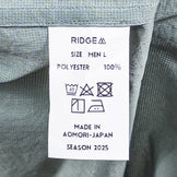 【Men's L グリーン系】 Ridge Mountain Gear ( リッジマウンテンギア ) フーデッド ロングスリーブ シャツ Hooded Long Sleeve Shirt Sage Green ポリエステル ウェア トップス インナー シャツ フーデ - 【公式】2ndGEAR（セカンドギア）Webショップ【登山用品・アウトドア用品専門 買取販売店】