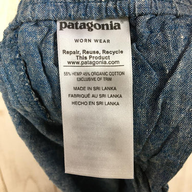 【Women's S ブルー系】 Patagonia ( パタゴニア ) アイランド ヘンプ バギーズ ショーツ 3インチ Island Hemp Baggies Shorts - 3-Inches 57030 International Women's コットン - 【公式】2ndGEAR（セカンドギア）Webショップ【登山用品・アウトドア用品専門 買取販売店】