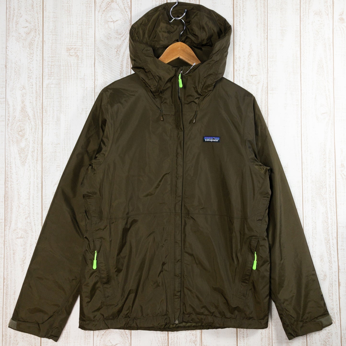 【男款M卡其绿】Patagonia Insulated Torrentshell Jacket Insulated Torrentshell Jacket 隔热防雨壳防风雨连帽衫 83716 Inter