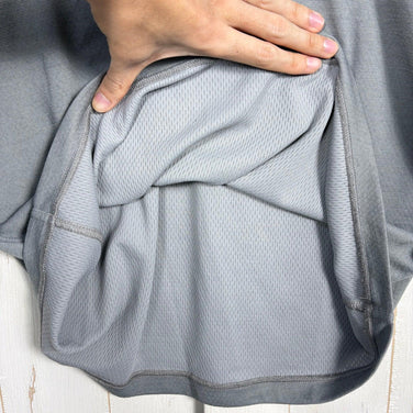 Men's Small Gray Foxfire TransWet Wool Half Zip Hoody, TS Wool Half Zip, Polyester, Top, Undershirt, Hoodie, Wool, z00055385