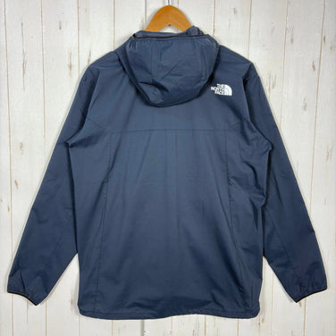 The North Face ES Anytime Wind Hoodie, Men's Size Medium, Navy. Polyester Windshell Jacket.