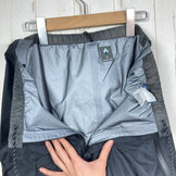 【Men's S ブラック系】 Montbell ( モンベル ) ストーム クルーザー フル ジップ パンツ Storm Cruiser Full Zip Pants ナイロン ウェア ボトムス ロングパンツ レインシェル z00055583  レインシェル ロン