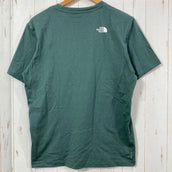 【Men's M Green】 The North Face Foundation Tee Cotton Wear Top Inner Shirt Short Sleeve T-shirt Crew Neck Cotton z00057763 