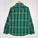 【Women's M グリーン系】 Montbell ( モンベル ) WIC. ライト ロングスリーブ シャツ ウィメンズ WIC. Light Long Sleeve Shirt Women's 吸汗速乾 UVカット チェック柄 ポリエステル ウェア トップス イン-2