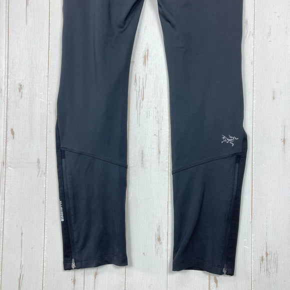 【Men's S ブラック系】 Arcteryx ( アークテリクス ) トリノ タイツ Torino Tights 寒冷期向け 防風 トレイルランニングパンツ ポリエステル ウェア ボトムス ロングパンツ フリース GORE-TEX Windstopper ( ゴ