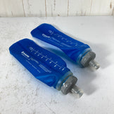 【OneSize ブルー系】 Salomon ( サロモン ) ソフトフラスク 500ml ハイドラパック 合計2個セット バルク販売 ハイドレーションイクイップメント ソフトボトル ソフトフラスク z00061180  ソフトボトル ソフトフラスク ハイドレーシ