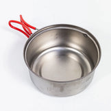 One Size Gray Evernew Titanium Ultralight Cooker 1 Titanium Cookware Cookware Pot z00053441
