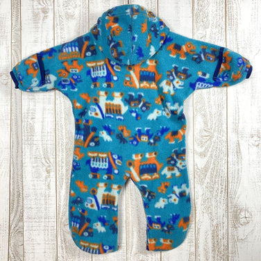 【Baby's L ブルー系】 Patagonia ( パタゴニア ) ベビー シンチラ フリース バンティング カバーオール ロンパース おくるみ アメリカ製 入手困難 60117 International Baby's フリース アウター ジャケット トップ - 【公式】2ndGEAR（セカンドギア）Webショップ【登山用品・アウトドア用品専門 買取販売店】