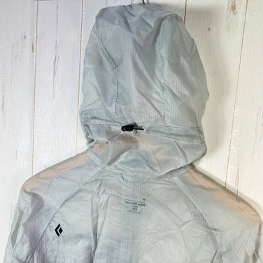 Men's Small Gray Black Diamond Distance Wind Shell Nylon Jacket/Outerwear (z00055412)