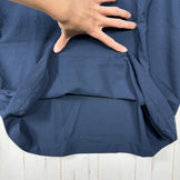 【Women's M ブルー系】 Houdini ( フーディニ ) ウィメンズ カバー ティー W's Cover Tee 840016 BLUE ILLUSION z00055975 BLUE ILLUSION 化繊 ショートスリーブTシャツ クルーネック インナ