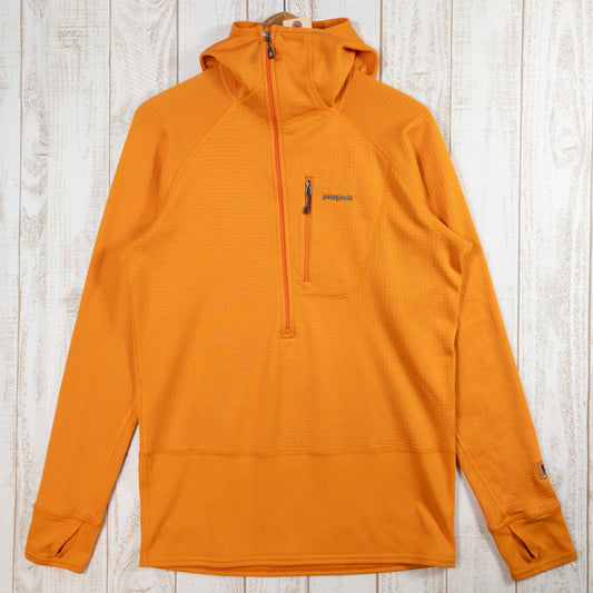 【男款M橙】Patagonia R1 Hoody Regulator Polartec Power Dry 抓绒夹克 40072 国际男士 MAN 芒果抓绒外套