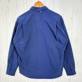 【Men's S ネイビー系】 Ridge Mountain Gear ( リッジマウンテンギア ) ベーシック ロングスリーブ シャツ Basic Long Sleeve Shirt インディゴブルー ポリエステル ウェア トップス インナー シャツ ロングスリー