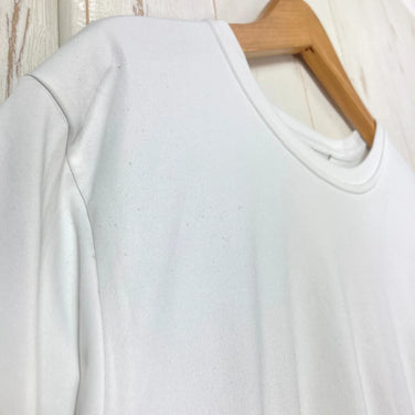 [Men's M White] 2021 Patagonia Capilene Cool Daily Shirt WHI Polyester Wear Top Inner Shirt Short Sleeve T-Shirt Crew Neck
