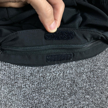 男士 XS 灰色 Millet Payun 连帽衫，针织式羊毛防风软壳夹克 (MIV7977) 男士羊毛外套/上衣