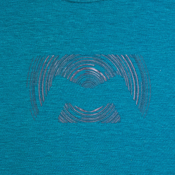 【Men's M グリーン系】 Mountain Equipment ( マウンテンイクイップメント ) グランダップ ロゴ ティー groundup Logo+ Tee ポリエステル ウェア トップス インナー シャツ ショートスリーブTシャツ クルーネック 化繊