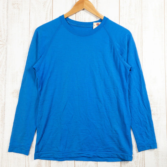【Unisex XS ブルー系】 Yamatomichi ( 山と道 ) 100% メリノ ライト ロングスリーブ 100% Merino Light Long Sleeve メリノウール ウェア トップス インナー シャツ ロングスリーブTシャツ クルーネック ウー - 【公式】2ndGEAR（セカンドギア）Webショップ【登山用品・アウトドア用品専門 買取販売店】