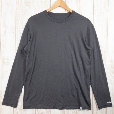 【Men's L グレー系】 Ridge Mountain Gear ( リッジマウンテンギア ) メリノ ベーシック ティー ロングスリーブ Merino Basic Tee Long Sleeve メリノウール Asian Men's モスグレー | Moss - 【公式】2ndGEAR（セカンドギア）Webショップ【登山用品・アウトドア用品専門 買取販売店】