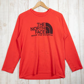 【Men's L レッド系】 The North Face ( ザ・ノースフェイス ) ロングスリーブ GTD ロゴクルー L/S GTD Logo Crew ポリエステル ウェア トップス インナー シャツ ロングスリーブTシャツ クルーネック 化繊 z0005 - 【公式】2ndGEAR（セカンドギア）Webショップ【登山用品・アウトドア用品専門 買取販売店】
