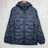 【Men's M ブラック系】 2019 Patagonia ( パタゴニア ) マクロ パフ フーディ Macro Puff Hoody 生産終了モデル 入手困難 化繊ダウン ウェア トップス アウター ジャケット 化繊インサレーション z00059247  化繊