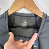 【Men's S グレー系】 Finetrack ( ファイントラック ) ドライレイヤー ウォーム ロングスリーブ Dry Layer Warm Long Sleeve 耐久撥水 保温 抗菌防臭 ウェア トップス インナー シャツ ロングスリーブTシャツ クルー