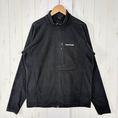 【Men's M ブラック系】 Montbell ( モンベル ) シャミース ジャケット Men's Chameece Jacket Men's 薄手フリース ポリエステル ウェア トップス アウター ジャケット フリース z00061267  フリース アウター