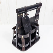 【OneSize ブラウン系】 Carlobolaget（カルロボラジェ） ブルワリー バック 6ボトル Brewery bag 6 bottles leather Brow / レザーブラウン 入手困難 バッグ ストレージ z00052774 leather B - 【公式】2ndGEAR（セカンドギア）Webショップ【登山用品・アウトドア用品専門 買取販売店】