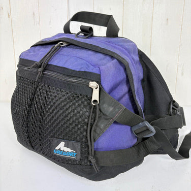 【M パープル系】 1994 Gregory ( グレゴリー ) スリック ロック Slick Rock 青タグ 旧タグ 生産終了モデル 入手困難 ビンテージ コーデュラナイロン製 ナイロン バッグ ストレージ ウエストバッグ ヒップパック z00058