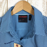 【Women's S ブルー系】 Mammut ( マムート ) アーダ シャツ Aada Shirt ショートスリーブ 1015-00020 Women's 化繊 ショートスリーブシャツ インナー シャツ トップス ウェア - 【公式】2ndGEAR（セカンドギア）Webショップ【登山用品・アウトドア用品専門 買取販売店】