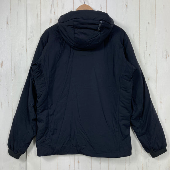【Men's M ブラック系】 Arcteryx ( アークテリクス ) アトム ヘビーウェイト フーディ Atom Heavyweight Hoody コアロフト 化繊中綿 防風 撥水 化繊ダウン ウェア トップス アウター ジャケット 化繊インサレーション z0