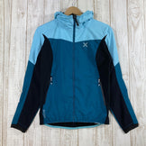 【Women's S ブルー系】 Montura ( モンチュラ ) エアー アクション ハイブリッド ジャケット W Air Action Hybrid Jacket Women フリース ソフトシェル Gore-Tex Active MJAW35W Interna - 【公式】2ndGEAR（セカンドギア）Webショップ【登山用品・アウトドア用品専門 買取販売店】