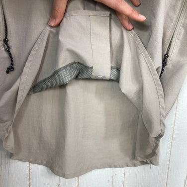 [Men's S Beige] Axesquin Short Sleeve Ventilation Shirt S/S Ventilation Shirt Polyester Wear Tops Inner Shirt Short Sleeve Shirt Synthetic Fiber z00054852